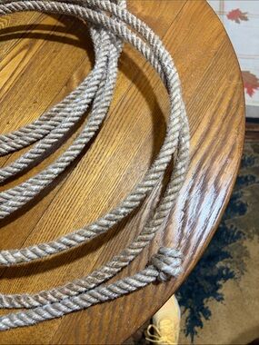 Natural Beige Cotton Rope Accent - Versatile Home Décor